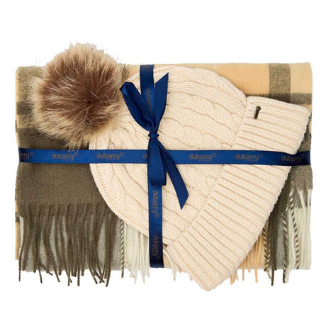DUBARRY Foley Matching Hat And Scarf Gift Set - Womens - Dusky Green