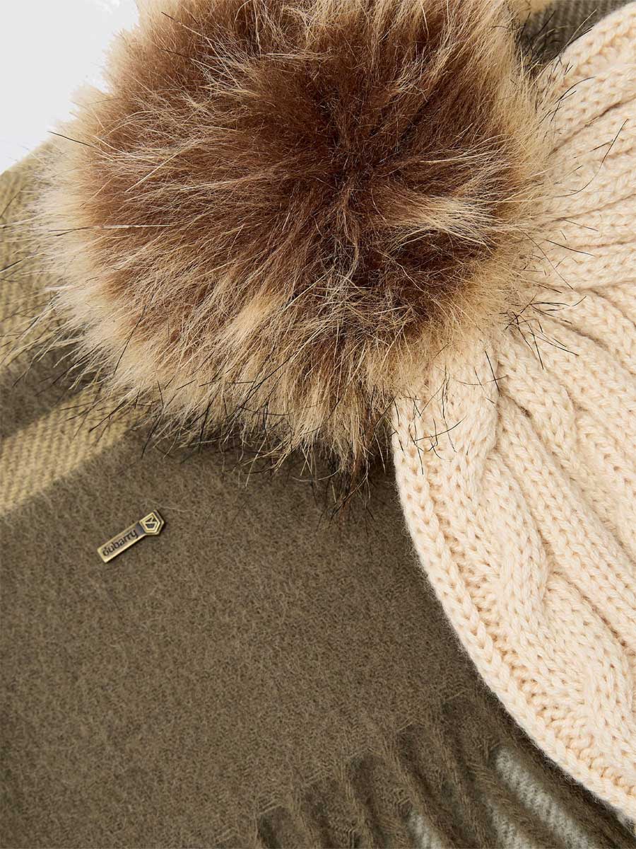 DUBARRY Foley Matching Hat And Scarf Gift Set - Womens - Dusky Green