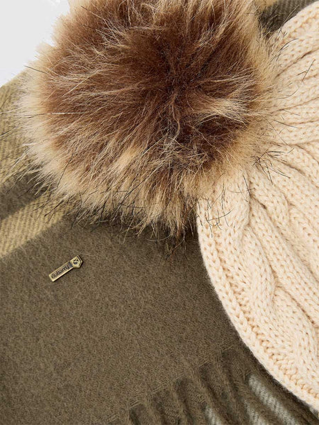 DUBARRY Foley Matching Hat And Scarf Gift Set - Womens - Dusky Green
