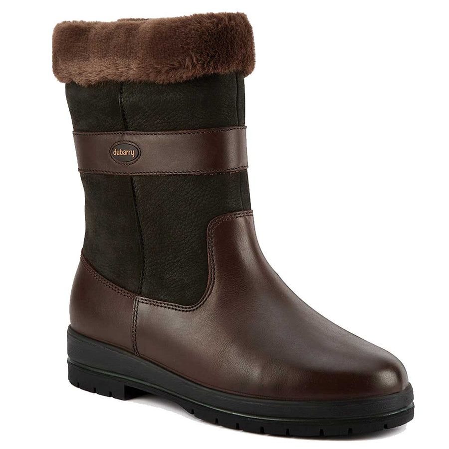 Woodland Women's Leather Lace-Up Ankle Boots - Country Style, Rubber Sole