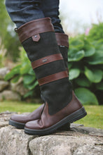 Load image into Gallery viewer, 40% OFF DUBARRY Galway SlimFit™ Country Boots - Black &amp; Brown - Sizes: UK 4, 6.5 &amp; 8
