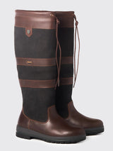 DUBARRY Galway ExtraFit™ Country Boots - Black & Brown