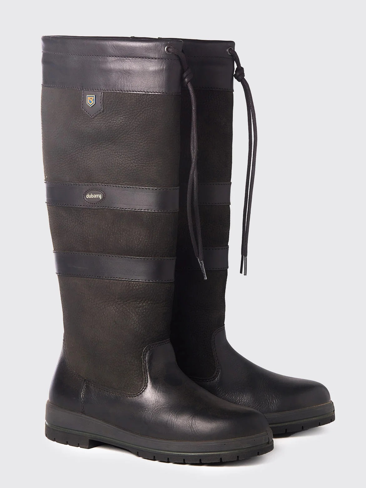 Dubarry Galway Women’s Leather Country Boots - Black