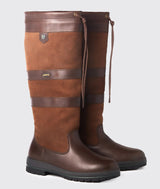 Dubarry Galway Women’s Leather Country Boots – Walnut