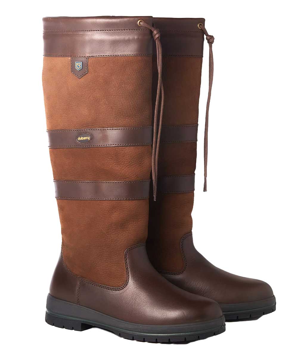 Dubarry Galway Women’s Leather Country Boots - Walnut