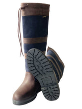 Load image into Gallery viewer, Dubarry Galway Boots - Navy/Brown
