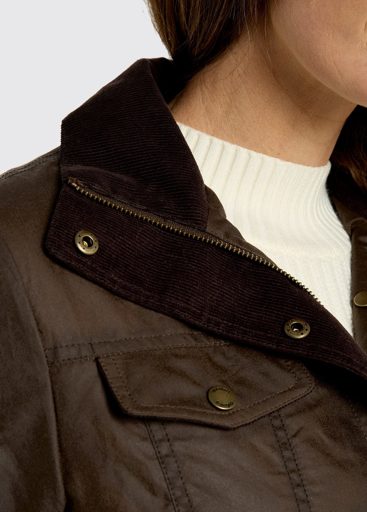 DUBARRY Gandon Belted Waxed Coat - Ladies - Café