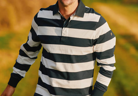 DUBARRY Goresbridge Rugby Top - Men's - Navy Multi
