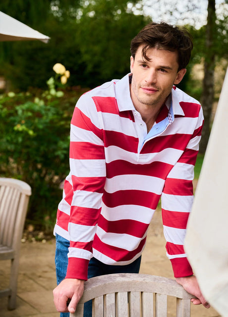 DUBARRY Goresbridge Rugby Top - Men's - Red Multi