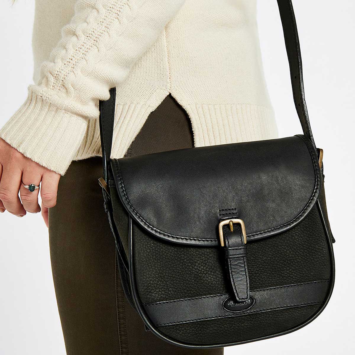 DUBARRY Clara Leather Handbag - Ladies - Black