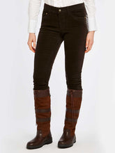 Load image into Gallery viewer, DUBARRY Honeysuckle Ladies Skinny Pincord Jeans - Bourbon
