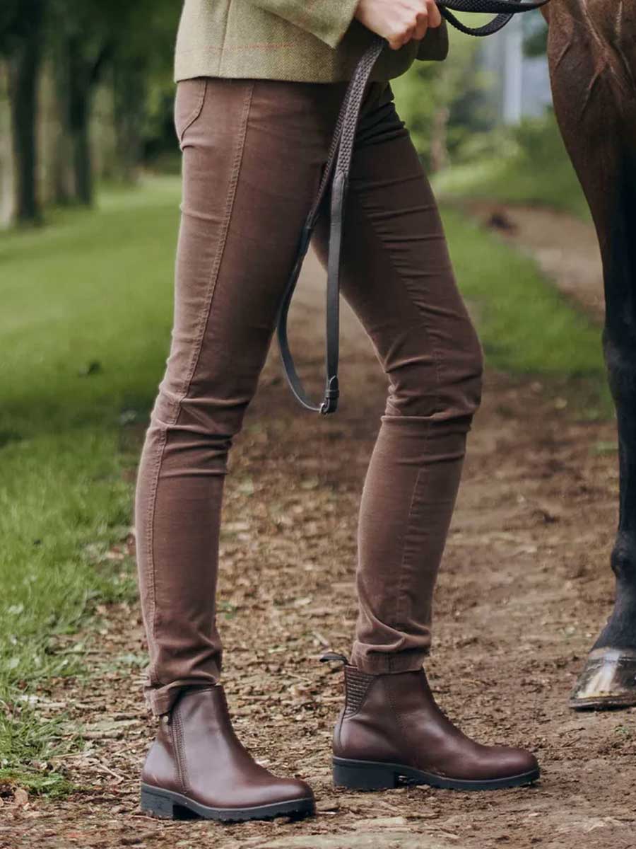 DUBARRY Honeysuckle Ladies Skinny Pincord Jeans - Mocha