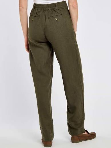 DUBARRY Kelby Women’s Linen Trousers - Khaki