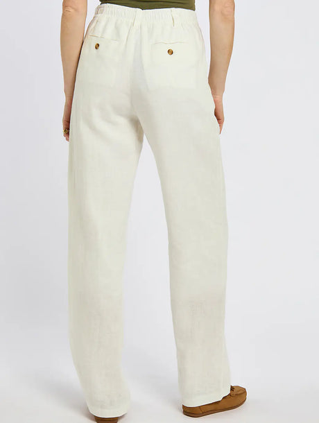 DUBARRY Kelby Women’s Linen Trousers - White
