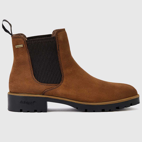 DUBARRY Kilcommon Fur Lined Women's Chelsea Boots - Walnut