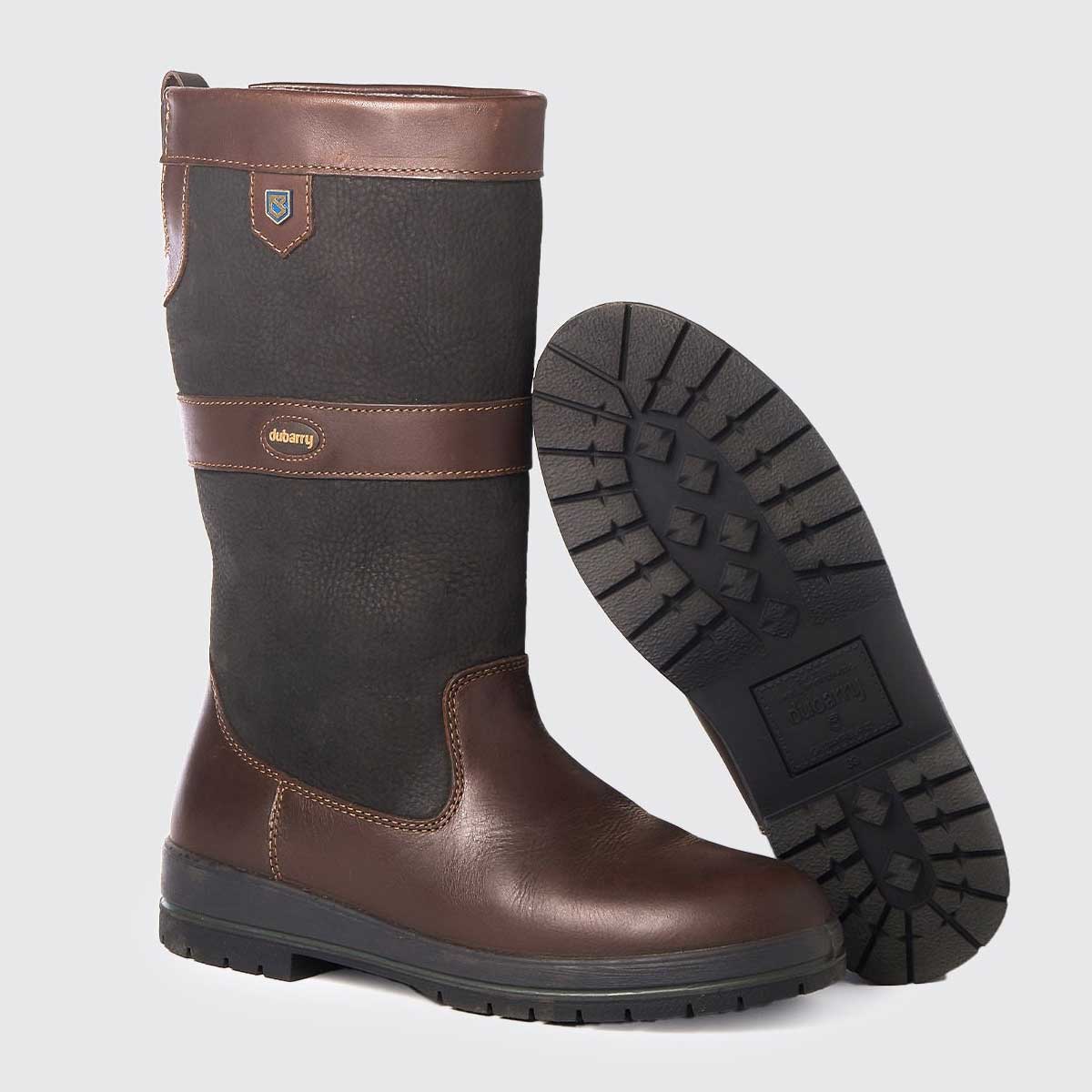 DUBARRY Kildare Country Boots - Black & Brown