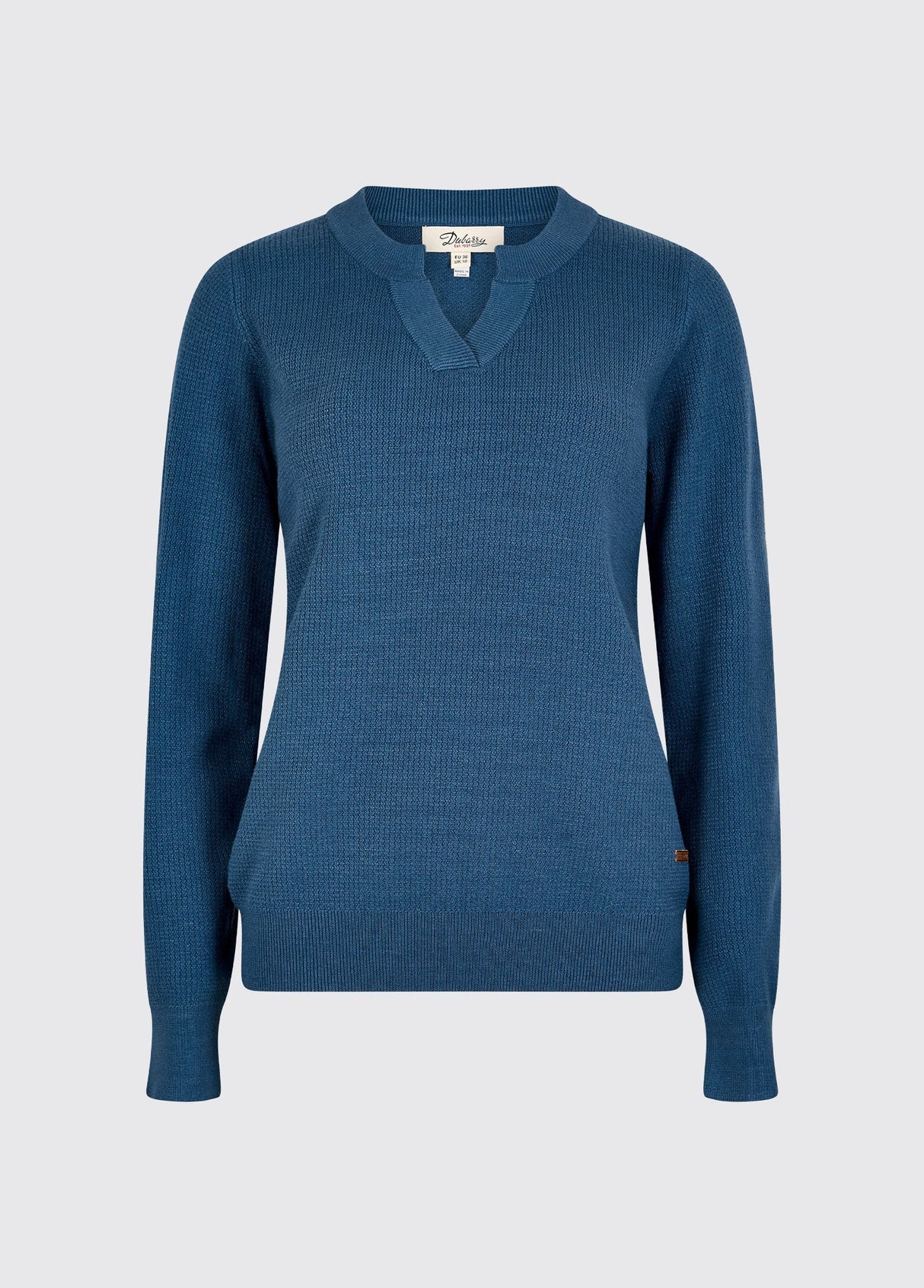 DUBARRY Kiltartan Textured Knitted Sweatshirt - Women's - Indigo