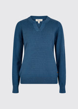 DUBARRY Kiltartan Textured Knitted Sweatshirt - Women's - Indigo