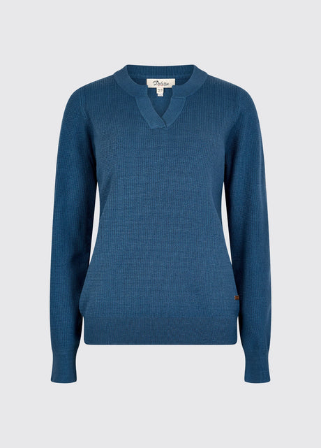 DUBARRY Kiltartan Textured Knitted Sweatshirt - Women's - Indigo