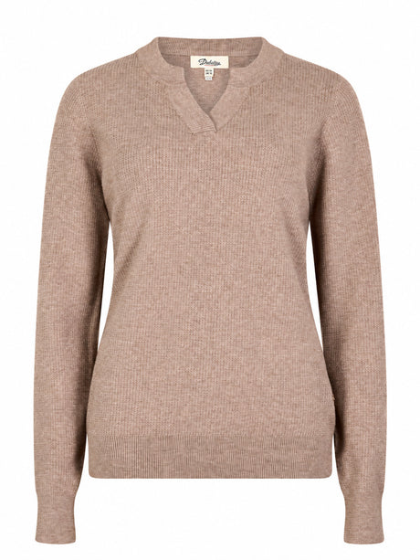 DUBARRY Kiltartan Textured Knitted Sweatshirt - Women's - Taupe