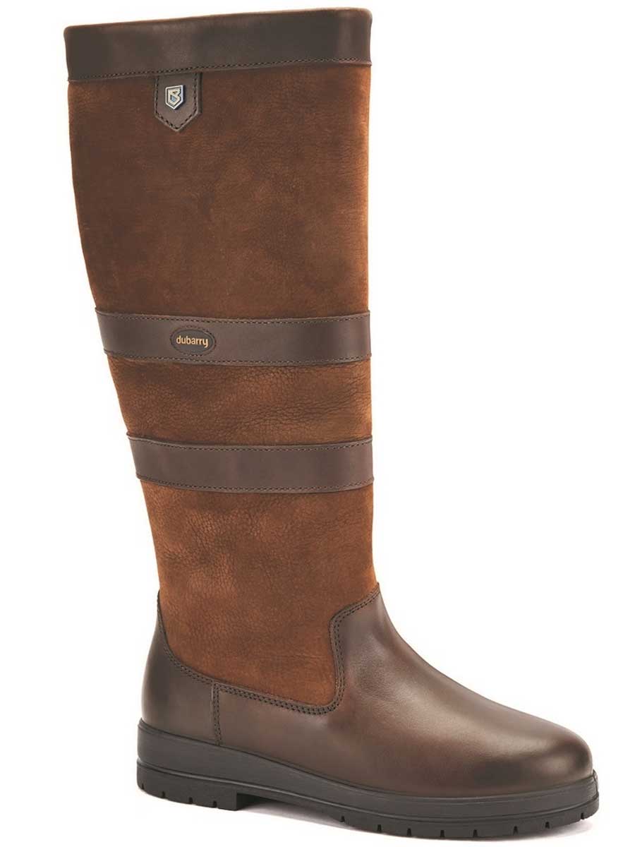 Dubarry Kilternan Fleece Lined Boots - Waterproof Gore-Tex Leather - Walnut