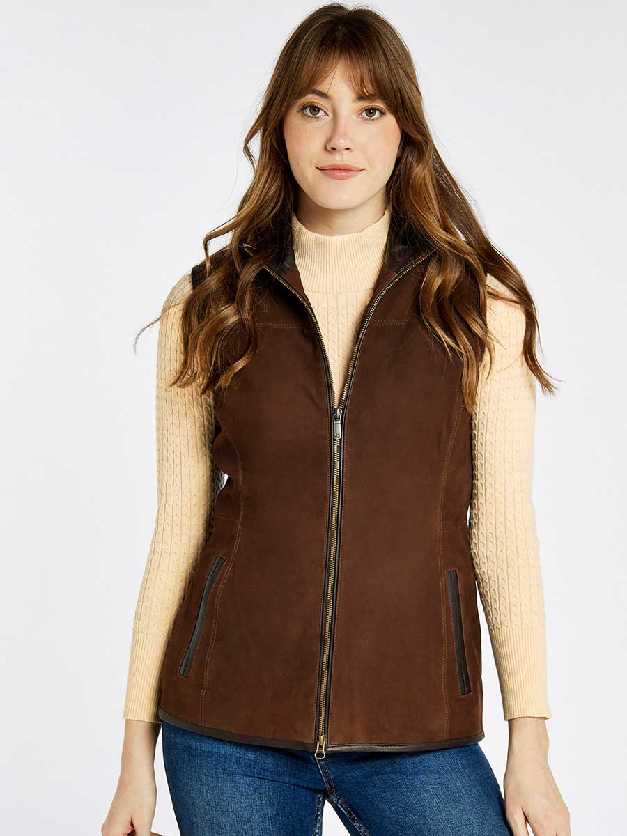 DUBARRY Kingston Leather Gilet - Women's - Walnut