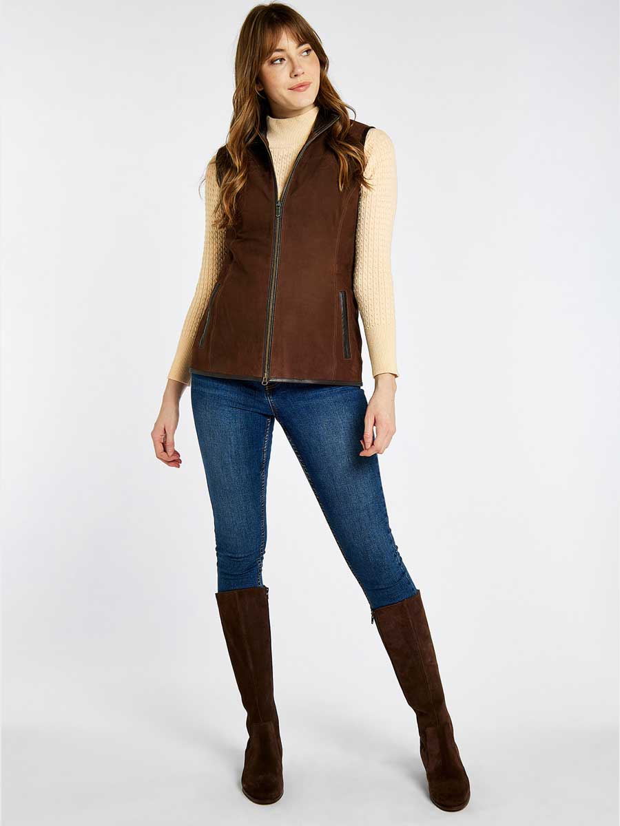 DUBARRY Kingston Leather Gilet - Women's - Walnut