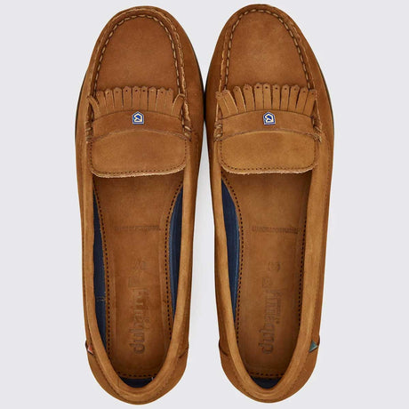 40% OFF - DUBARRY Ladies Florence Slip On Deck Shoes - Cognac - Size: UK 7