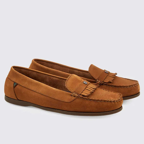 40% OFF - DUBARRY Ladies Florence Slip On Deck Shoes - Cognac - Size: UK 7