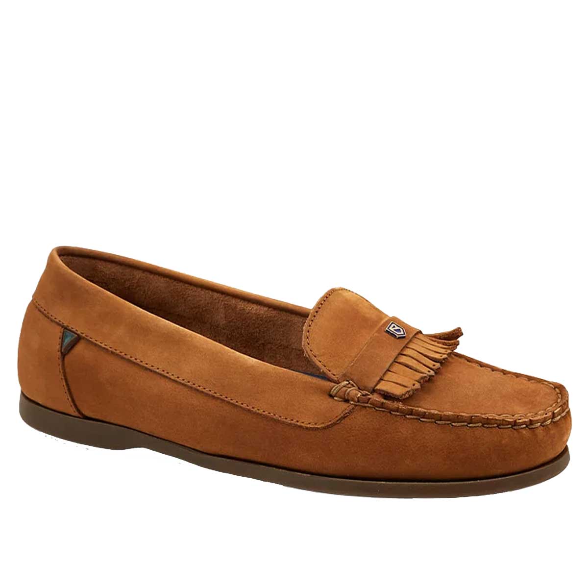 30% OFF - DUBARRY Ladies Florence Slip On Deck Shoes - Cognac - Size: UK 7