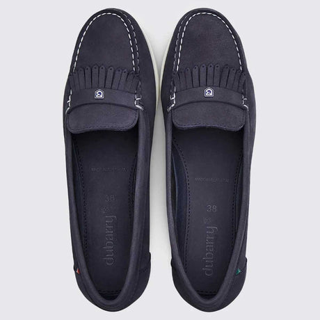 DUBARRY Ladies Florence Slip On Deck Shoes - Denim