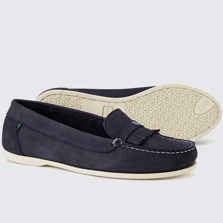 DUBARRY Ladies Florence Slip On Deck Shoes - Denim