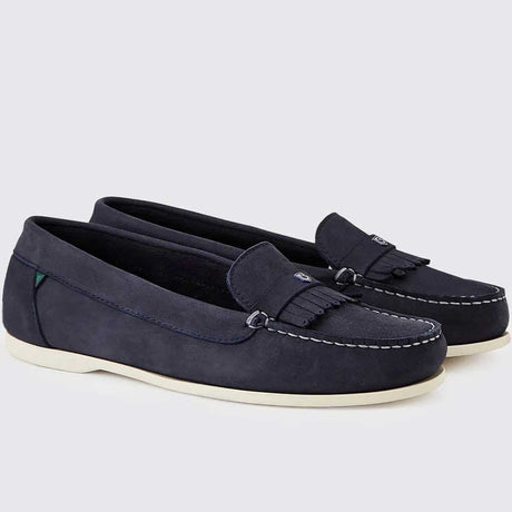 DUBARRY Ladies Florence Slip On Deck Shoes - Denim