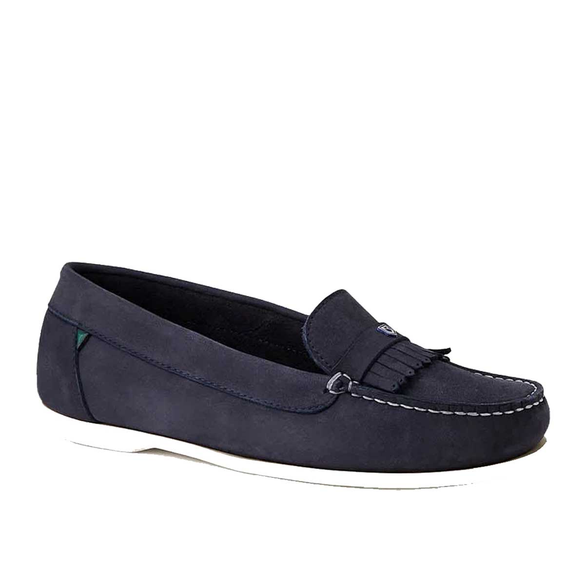 DUBARRY Ladies Florence Slip On Deck Shoes - Denim