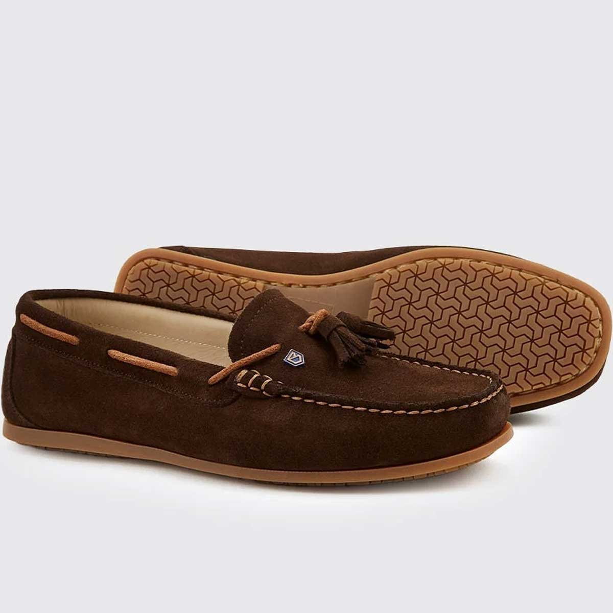 DUBARRY Ladies Jamaica Deck Shoes - Cigar