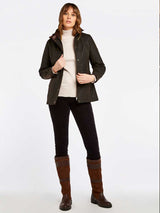 DUBARRY Mountrath Wax Jacket - Ladies - Olive