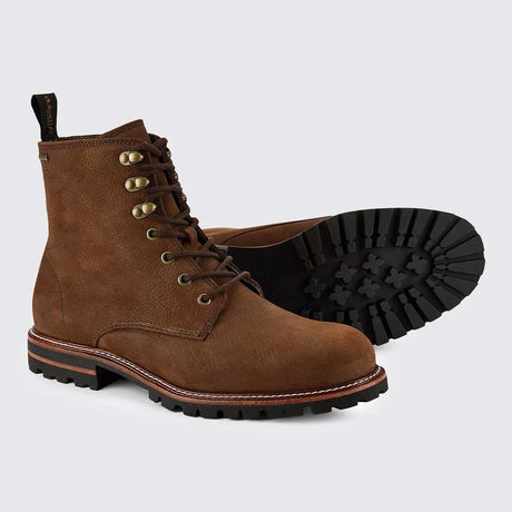 DUBARRY Laois Laced Ankle Boots - Mens - Walnut