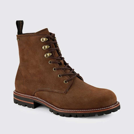 DUBARRY Laois Laced Ankle Boots - Mens - Walnut