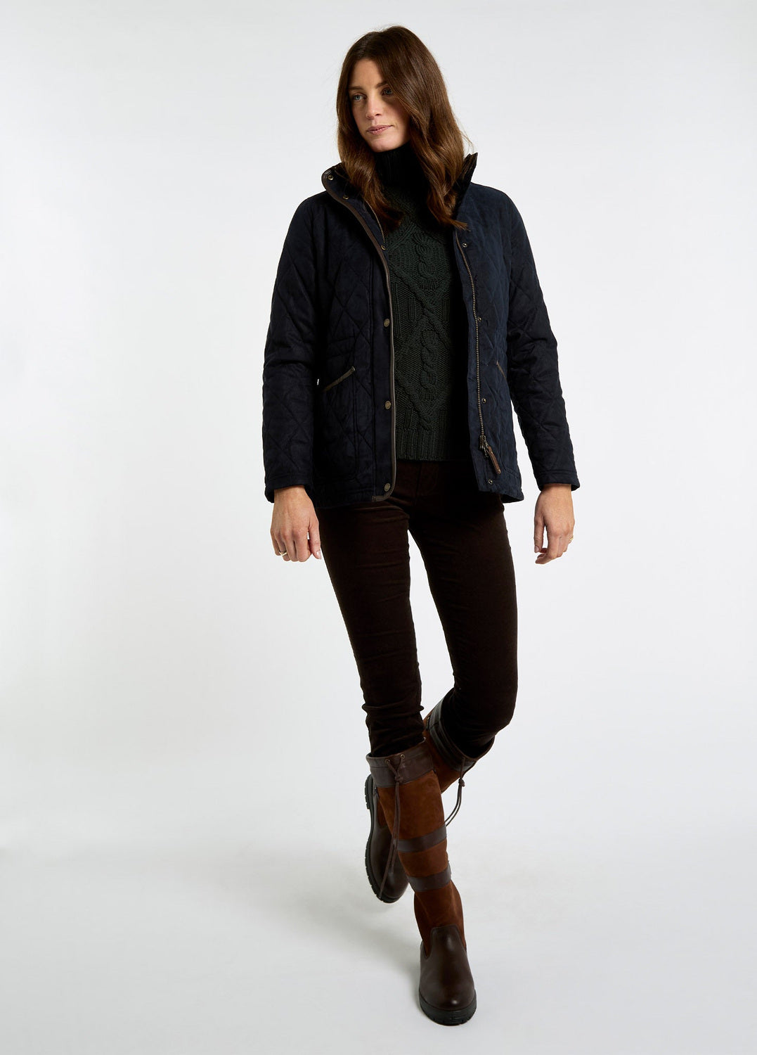 DUBARRY Locton Quilted Jacket - Ladies - Navy