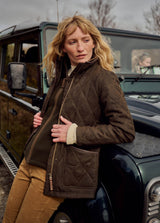 DUBARRY Locton Quilted Jacket - Ladies - Olive