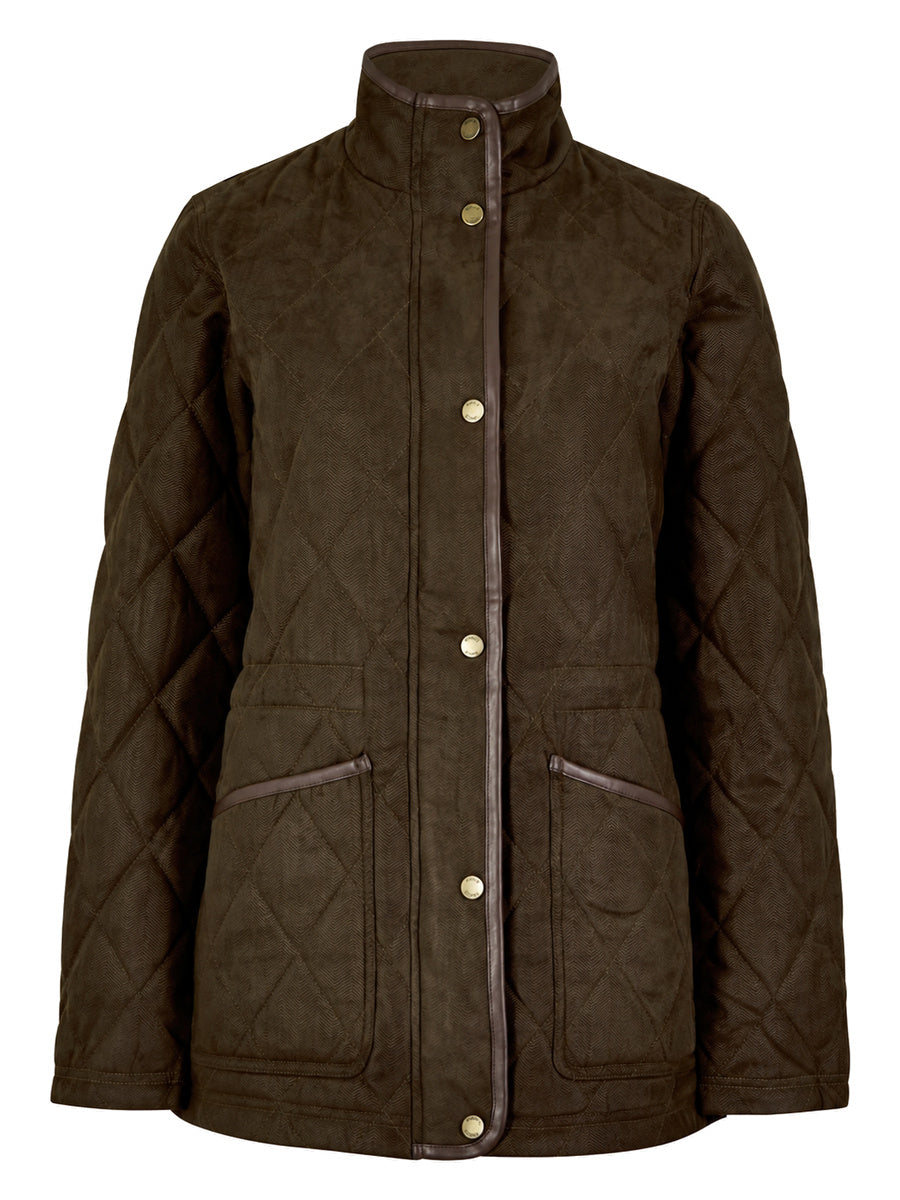 DUBARRY Locton Quilted Jacket - Ladies - Olive