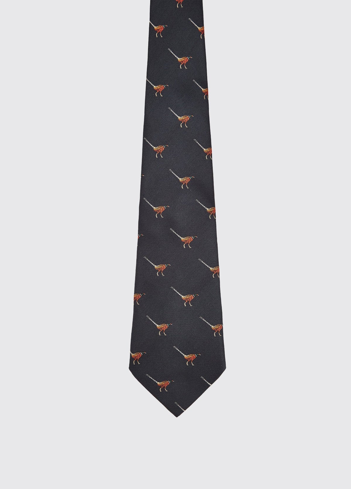 DUBARRY Madden Pheasant Silk Tie - Men's - Navy