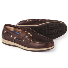 Load image into Gallery viewer, DUBARRY Deck Shoes - Men&#39;s Mariner Gore-Tex - Mahogany
