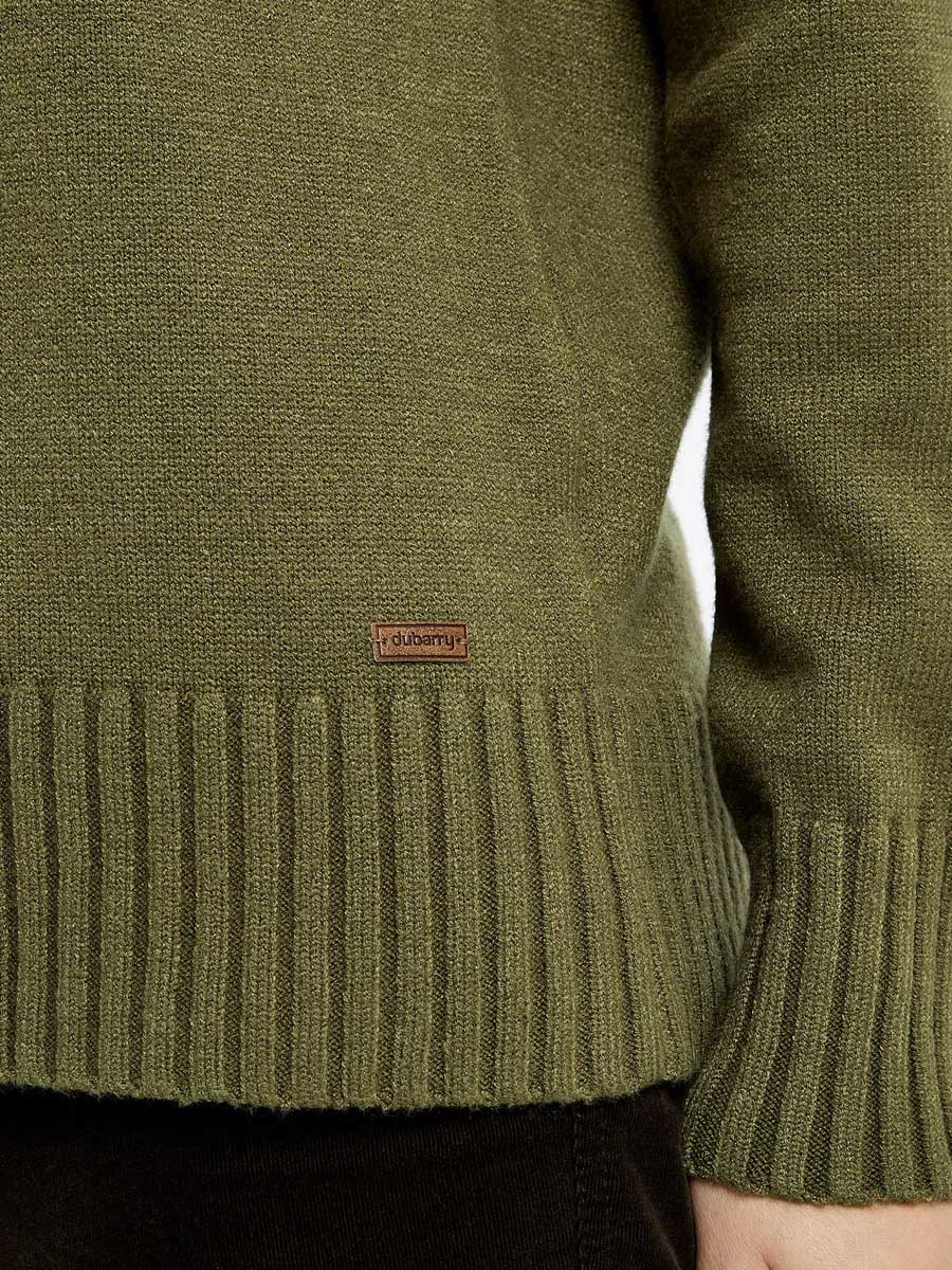 DUBARRY Markham Zip Neck Sweater - Women's - Dusky Green