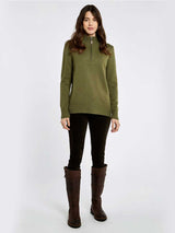 DUBARRY Markham Zip Neck Sweater - Women's - Dusky Green
