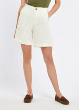 DUBARRY Maryland Women’s Linen Shorts - White