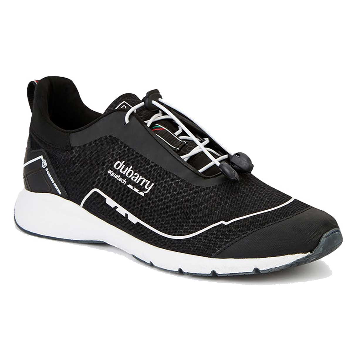 DUBARRY Mauritius Unisex Technical Sailing Trainers Black – A