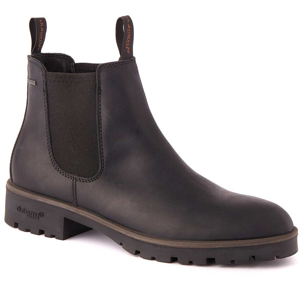 DUBARRY Antrim Chelsea Boots - Mens Gore-Tex Leather - Black