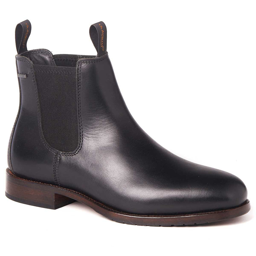 DUBARRY Kerry Chelsea Boots - Mens Gore-Tex Leather - Black