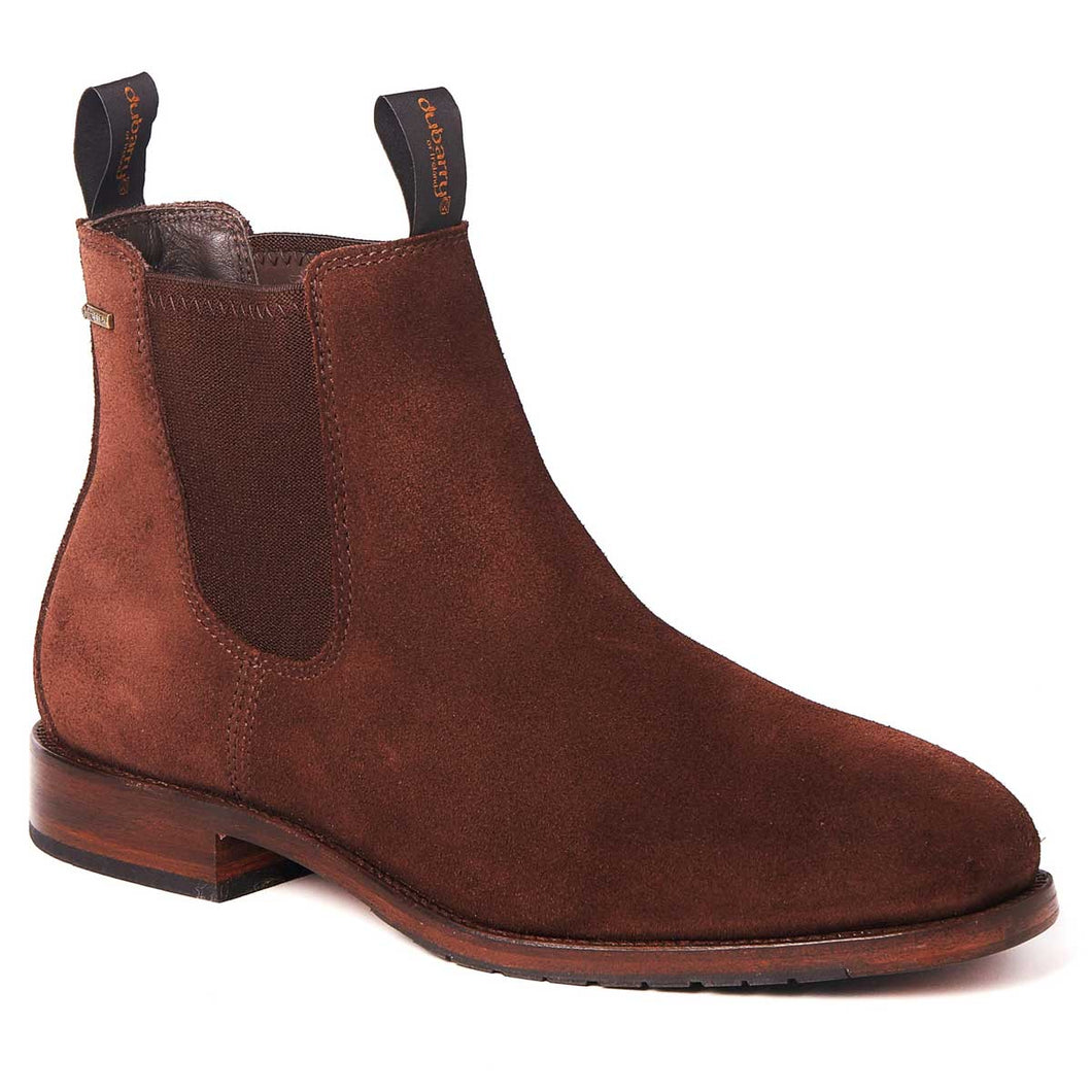 DUBARRY Kerry Chelsea Boots - Mens Gore-Tex Leather - Cigar